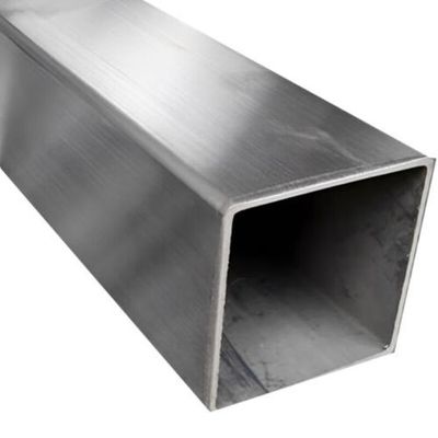 Tubo de acero inoxidable cuadrado 316 Soldado y sin costura 70 x 70 x 1,8 mm