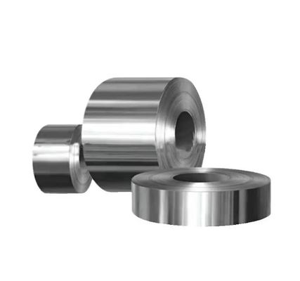 BA Superficie bobinas de banda de acero inoxidable 0.1mm 120mm 316 Fragmentación ASTM A-666