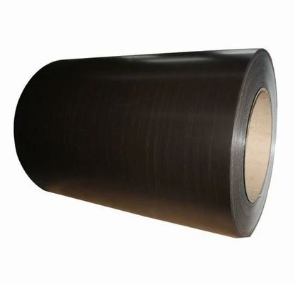 Z100 DX51D Negro Color PPGI PPGL Zinc Color 0,2 X 1250 mm