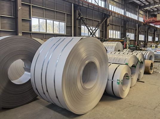 Círculo de acero inoxidable laminado en caliente con borde de hendidura NO.1 Grado de superficie 201
