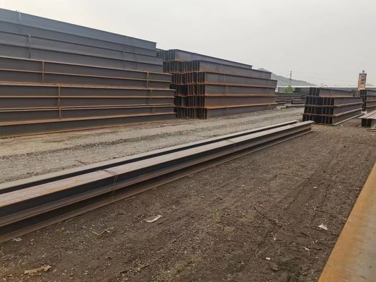 Profiles de acero estructural de acero al carbono de banda ancha I ASTM A572 grado 55 5&quot; X 16#