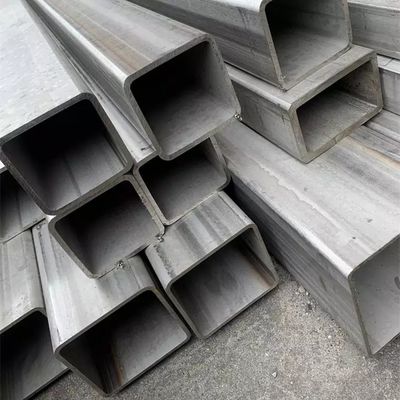 Tubo de acero inoxidable cuadrado 316 Soldado y sin costura 70 x 70 x 1,8 mm