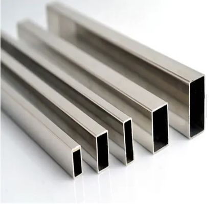 Tipo de tubo de acero inoxidable de forma rectangular 201 50 x 100 x 1,5 mm