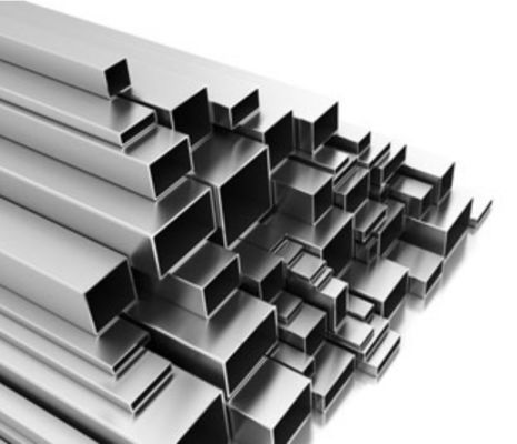 ASTM A240-22 Tubo de acero inoxidable sin costura 316L Sección hueca decorativa rectangular pulida