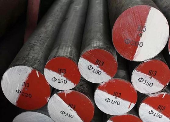 H13 Barras redondas de acero de herramienta y de acero carbono 1.2344 Barras redondas sólidas de acero suave
