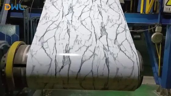 CGCC Diseño de mármol Color revestido de acero galvanizado bobina
